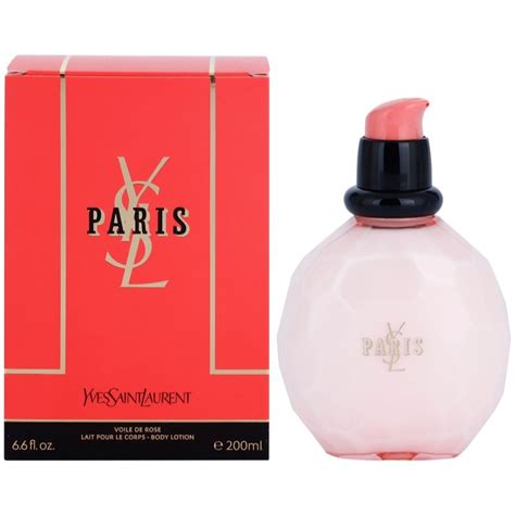 yves saint laurent paris latte corpo|Yves Saint Laurent .